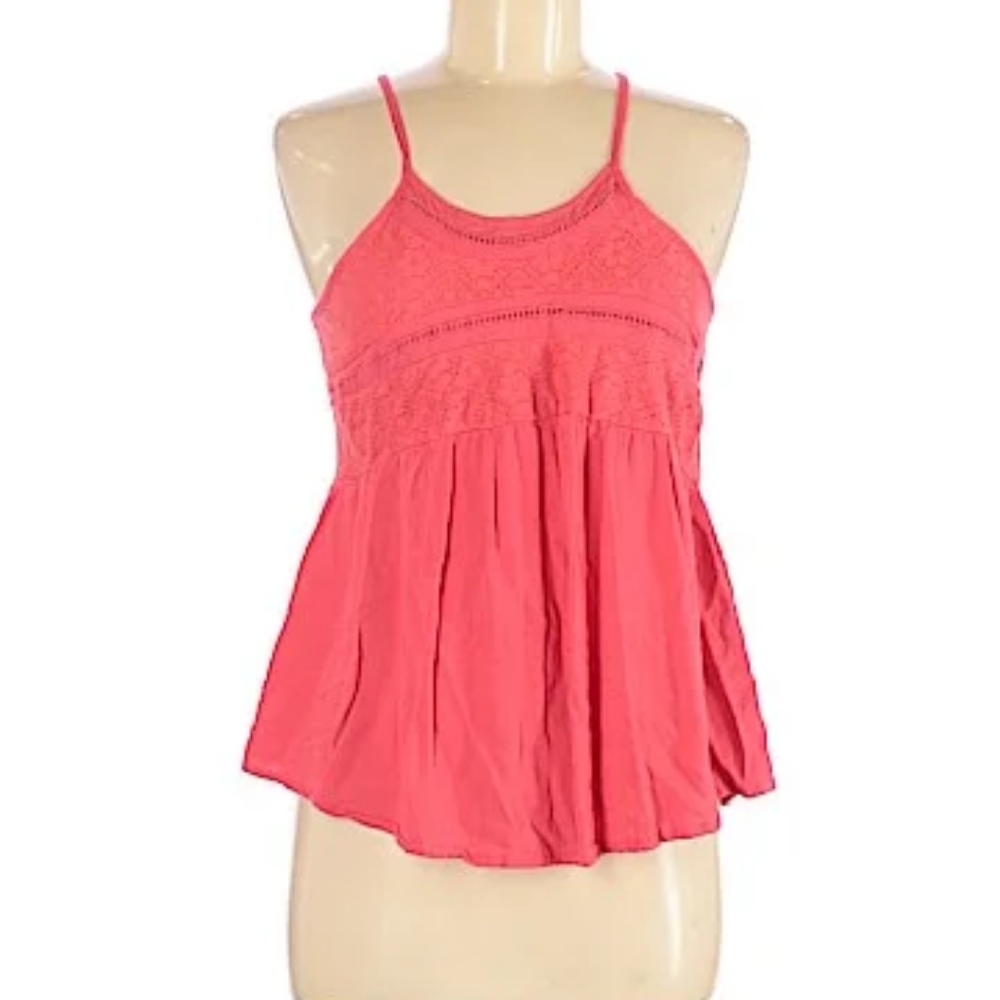 Boho Embroidered Sleeveless Shirt